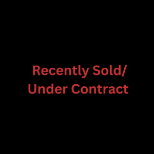 Recently Sold/Under Contract